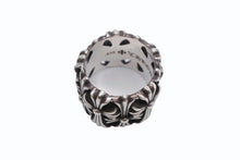 画像をギャラリービューアに読み込む, CHROME HEARTS クロムハーツ セメタリークロスリング 指輪 重量約23.3g サイズ19号 2003/.925刻印 シルバー925 美品 中古 4b008457