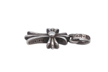 画像をギャラリービューアに読み込む, CHROME HEARTS クロムハーツ CHクロス ベビーファット チャーム ペンダントトップ 重量2.1g シルバー 2004/.925刻印 美品 中古 4b008461