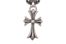 画像をギャラリービューアに読み込む, CHROME HEARTS クロムハーツ スモールCHクロス クロスボール ネックレス 20インチ 重量125.6g シルバー 美品 中古 4b008462