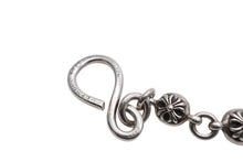 画像をギャラリービューアに読み込む, CHROME HEARTS クロムハーツ 1BALL SHORT-S 1クリップショート クロスボールウォレットチェーン 128.0g 美品 中古 4b008463