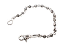 画像をギャラリービューアに読み込む, CHROME HEARTS クロムハーツ 1BALL SHORT-S 1クリップショート クロスボールウォレットチェーン 128.0g 美品 中古 4b008463