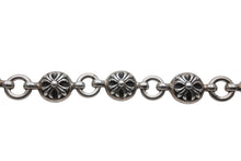 画像をギャラリービューアに読み込む, CHROME HEARTS クロムハーツ 1BALL SHORT-S 1クリップショート クロスボールウォレットチェーン 128.0g 美品 中古 4b008463