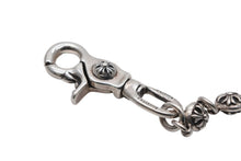 画像をギャラリービューアに読み込む, CHROME HEARTS クロムハーツ 1BALL SHORT-S 1クリップショート クロスボールウォレットチェーン 128.0g 美品 中古 4b008463