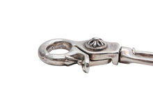 画像をギャラリービューアに読み込む, 極美品 CHROME HEARTS クロムハーツ 2クリップ クラシックリンク ロング ウォレットチェーン シルバー925 220g シルバー金具 中古 4b008464