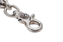 画像をギャラリービューアに読み込む, 極美品 CHROME HEARTS クロムハーツ 2クリップ クラシックリンク ロング ウォレットチェーン シルバー925 220g シルバー金具 中古 4b008464