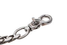 画像をギャラリービューアに読み込む, 極美品 CHROME HEARTS クロムハーツ 2クリップ クラシックリンク ロング ウォレットチェーン シルバー925 220g シルバー金具 中古 4b008464