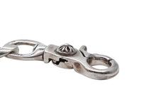 画像をギャラリービューアに読み込む, 極美品 CHROME HEARTS クロムハーツ 2クリップ クラシックリンク ロング ウォレットチェーン シルバー925 220g シルバー金具 中古 4b008464