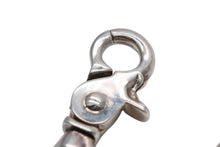 画像をギャラリービューアに読み込む, 極美品 CHROME HEARTS クロムハーツ 2クリップ クラシックリンク ロング ウォレットチェーン シルバー925 220g シルバー金具 中古 4b008464
