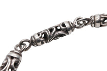 画像をギャラリービューアに読み込む, CHROME HEARTS クロムハーツ ケルティックローラーウォレットチェーン 2クリップ 6リンク 約205.5g 美品 中古 4b008465