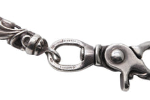 画像をギャラリービューアに読み込む, CHROME HEARTS クロムハーツ ケルティックローラーウォレットチェーン 2クリップ 6リンク 約205.5g 美品 中古 4b008465