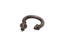 画像をギャラリービューアに読み込む, CHROME HEARTS クロムハーツ プレーン フープ ピアス 重量約3.1g 1995/.925刻印 シルバ−925 片耳用 美品 中古 4b008467