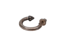 画像をギャラリービューアに読み込む, CHROME HEARTS クロムハーツ プレーン フープ ピアス 重量約3.1g 1995/.925刻印 シルバ−925 片耳用 美品 中古 4b008467