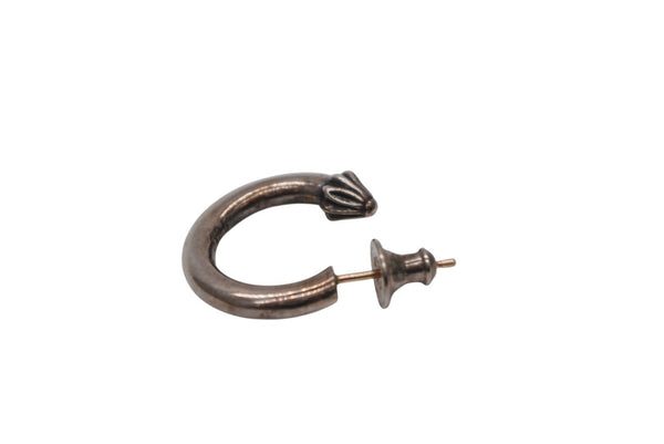 CHROME HEARTS クロムハーツ プレーン フープ ピアス 重量約3.1g 1995/.925刻印 シルバ−925 片耳用 美品 中古 4b008467