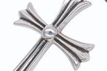 画像をギャラリービューアに読み込む, CHROME HEARTS クロムハーツ ラージクロス キーリング ダガー 重量約54.9g STERLING刻印 スターリングシルバー 美品 中古 4b008470