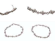 画像をギャラリービューアに読み込む, CHROME HEARTS クロムハーツ TNY E CH PLS 14LINK タイニー E CH プラス ブレスレット14リンク シルバー 925 重量約11.8g 美品 中古 4b008471