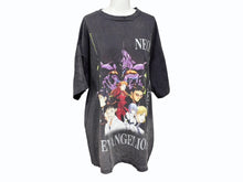 画像をギャラリービューアに読み込む, 新品同様 SAINT Mxxxxxx セントマイケル 24SS EV SS TEE NEON GNSIS エヴァンゲリオンコラボ ネオングニシス Tシャツ ブラック サイズXL 中古 4b008472