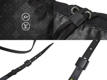 画像をギャラリービューアに読み込む, 極美品 LOUIS VUITTON ルイヴィトン モノグラムエクリプスフラグメント ナノバッグ ショルダーバッグ M43418 ブラック 中古 4b008477