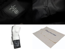 画像をギャラリービューアに読み込む, 極美品 LOUIS VUITTON ルイヴィトン モノグラムエクリプスフラグメント ナノバッグ ショルダーバッグ M43418 ブラック 中古 4b008477