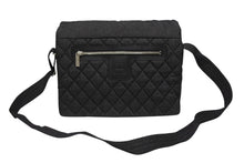 画像をギャラリービューアに読み込む, 極美品 CHANEL シャネル コココクーン メッセンジャーバッグ ミディアム A48617 14番台 ココマーク キルティング ブラック デニム 中古 4b008478
