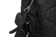 画像をギャラリービューアに読み込む, 極美品 CHANEL シャネル コココクーン メッセンジャーバッグ ミディアム A48617 14番台 ココマーク キルティング ブラック デニム 中古 4b008478