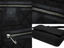 画像をギャラリービューアに読み込む, 極美品 CHANEL シャネル コココクーン メッセンジャーバッグ ミディアム A48617 14番台 ココマーク キルティング ブラック デニム 中古 4b008478