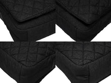 画像をギャラリービューアに読み込む, 極美品 CHANEL シャネル コココクーン メッセンジャーバッグ ミディアム A48617 14番台 ココマーク キルティング ブラック デニム 中古 4b008478