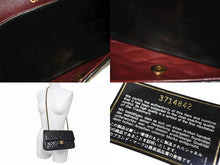 画像をギャラリービューアに読み込む, 極美品 CHANEL シャネル マトラッセ23 Wフラップ Wチェーンショルダーバッグ 3番台 ココマーク ラムスキン ブラック ゴールド金具 中古 4b008480