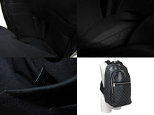 画像をギャラリービューアに読み込む, 極美品 LOUISVUITTON ルイヴィトン ミカエル バックパック リュック N58024 ダミエグラフィット ブラック 中古 4b008481