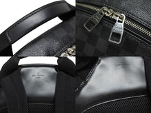 画像をギャラリービューアに読み込む, 極美品 LOUISVUITTON ルイヴィトン ミカエル バックパック リュック N58024 ダミエグラフィット ブラック 中古 4b008481