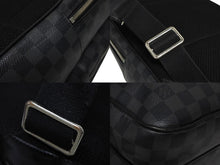 画像をギャラリービューアに読み込む, 極美品 LOUISVUITTON ルイヴィトン ミカエル バックパック リュック N58024 ダミエグラフィット ブラック 中古 4b008481