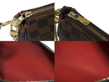 画像をギャラリービューアに読み込む, LOUIS VUITTON ルイヴィトン ダミエ エベヌ エヴァ ショルダーバッグ N55213 ブラウン ロゴ 斜め掛け 鞄 美品 中古 4b008486