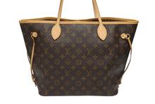 画像をギャラリービューアに読み込む, 極美品 LOUIS VUITTON ルイヴィトン トートバッグ モノグラム M40156 ネヴァーフルMM ブラウン PVCコーティングキャンバス 中古 4b008489