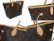 画像をギャラリービューアに読み込む, 極美品 LOUIS VUITTON ルイヴィトン トートバッグ モノグラム M40156 ネヴァーフルMM ブラウン PVCコーティングキャンバス 中古 4b008489