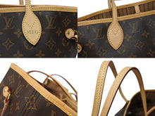 画像をギャラリービューアに読み込む, 極美品 LOUIS VUITTON ルイヴィトン トートバッグ モノグラム M40156 ネヴァーフルMM ブラウン PVCコーティングキャンバス 中古 4b008489