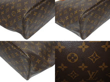 画像をギャラリービューアに読み込む, 極美品 LOUIS VUITTON ルイヴィトン トートバッグ モノグラム M40156 ネヴァーフルMM ブラウン PVCコーティングキャンバス 中古 4b008489