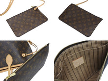 画像をギャラリービューアに読み込む, 極美品 LOUIS VUITTON ルイヴィトン トートバッグ モノグラム M40156 ネヴァーフルMM ブラウン PVCコーティングキャンバス 中古 4b008489