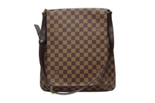 画像をギャラリービューアに読み込む, 極美品 LOUIS VUITTON ルイヴィトン ミュゼットサルサ ダミエ ロングストラップ ショルダーバッグ N51300 ブラウン ゴールド金具 中古 4b008491