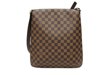 画像をギャラリービューアに読み込む, 極美品 LOUIS VUITTON ルイヴィトン ミュゼットサルサ ダミエ ロングストラップ ショルダーバッグ N51300 ブラウン ゴールド金具 中古 4b008491