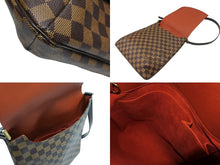 画像をギャラリービューアに読み込む, 極美品 LOUIS VUITTON ルイヴィトン ミュゼットサルサ ダミエ ロングストラップ ショルダーバッグ N51300 ブラウン ゴールド金具 中古 4b008491