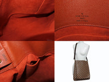 画像をギャラリービューアに読み込む, 極美品 LOUIS VUITTON ルイヴィトン ミュゼットサルサ ダミエ ロングストラップ ショルダーバッグ N51300 ブラウン ゴールド金具 中古 4b008491