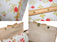 画像をギャラリービューアに読み込む, LOUIS VUUITTON ルイヴィトン 村上隆 ハンドバッグ モノグラム チェリーブロッサム パピヨン M92011 ピンク 美品 中古 4b008493