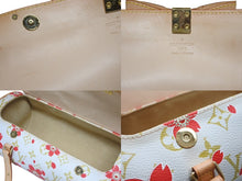 画像をギャラリービューアに読み込む, LOUIS VUUITTON ルイヴィトン 村上隆 ハンドバッグ モノグラム チェリーブロッサム パピヨン M92011 ピンク 美品 中古 4b008493