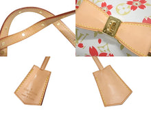 画像をギャラリービューアに読み込む, LOUIS VUUITTON ルイヴィトン 村上隆 ハンドバッグ モノグラム チェリーブロッサム パピヨン M92011 ピンク 美品 中古 4b008493