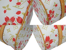 画像をギャラリービューアに読み込む, LOUIS VUUITTON ルイヴィトン 村上隆 ハンドバッグ モノグラム チェリーブロッサム パピヨン M92011 ピンク 美品 中古 4b008493