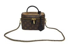 画像をギャラリービューアに読み込む, 極美品 LOUIS VUITTON ルイヴィトン ヴァニティNV PM ショルダーバッグ M45165 モノグラムリバース レザー PVC 中古 4b008500
