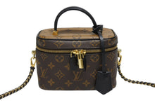 画像をギャラリービューアに読み込む, 極美品 LOUIS VUITTON ルイヴィトン ヴァニティNV PM ショルダーバッグ M45165 モノグラムリバース レザー PVC 中古 4b008500