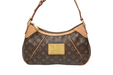 画像をギャラリービューアに読み込む, LOUIS VUITTON ルイヴィトン モノグラム テムズPM ハンドバッグ ワンショルダー M56384 ブラウン ゴールド金具 美品 中古 4b008502