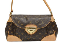 画像をギャラリービューアに読み込む, LOUIS VUITTON ルイヴィトン モノグラム ビバリーMM ショルダーバッグ M40121 モノグラム ゴールド金具 美品 中古 4b008503