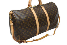 画像をギャラリービューアに読み込む, 極美品 LOUIS VUITTON ルイヴィトン モノグラム キーポルバンドリエール50 ブラウン M41416 ボストンバッグ 中古 4b008505