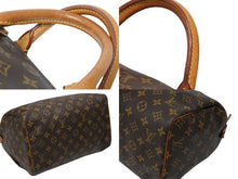 画像をギャラリービューアに読み込む, LOUIS VUITTON ルイヴィトン スピーディ30 ハンドバッグ M41526 モノグラムキャンバス ブラウン ゴールド金具 美品 中古 4b008506
